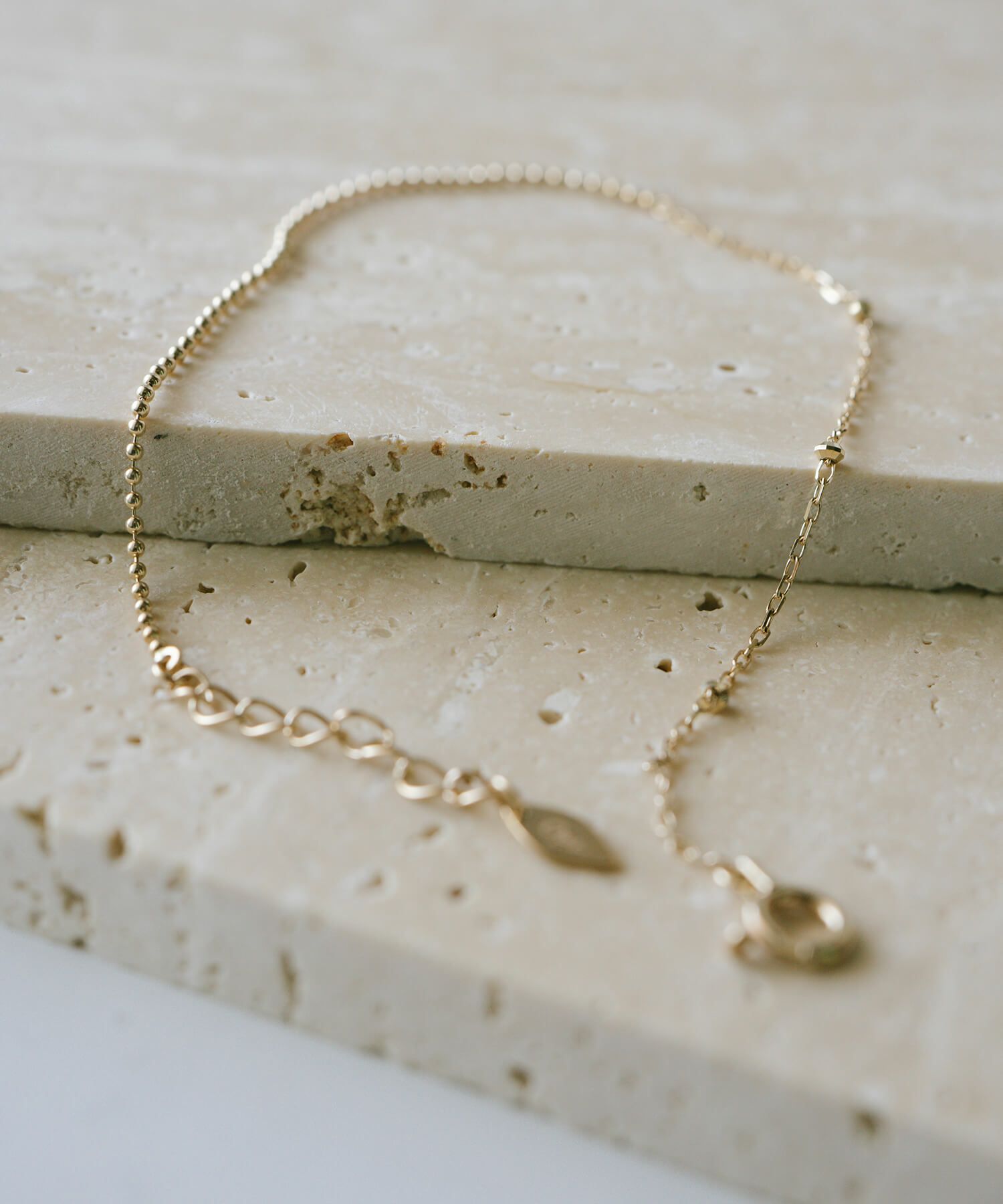 ブレスレット レディース ゴールド ブランド 女性 10k k10 おしゃれ チェーン 人気 ゴールド 金属アレルギー 華奢 細い