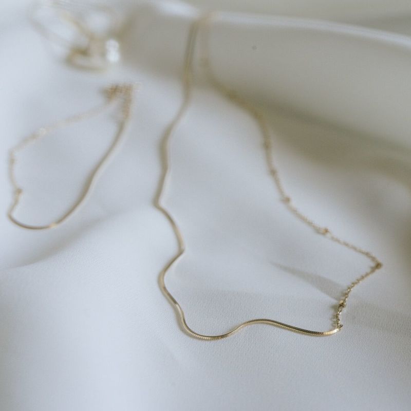 ゴールド ネックレス　チェーン K10 １０金 レディース ブランド