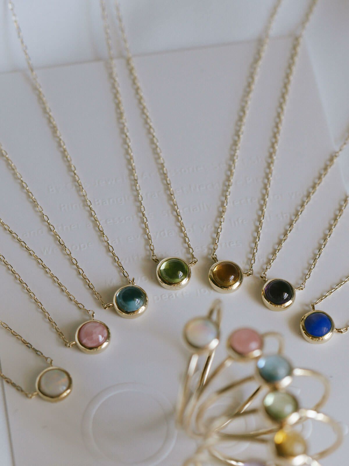 お守りジュエリー ネックレス 天然石 アクセサリー