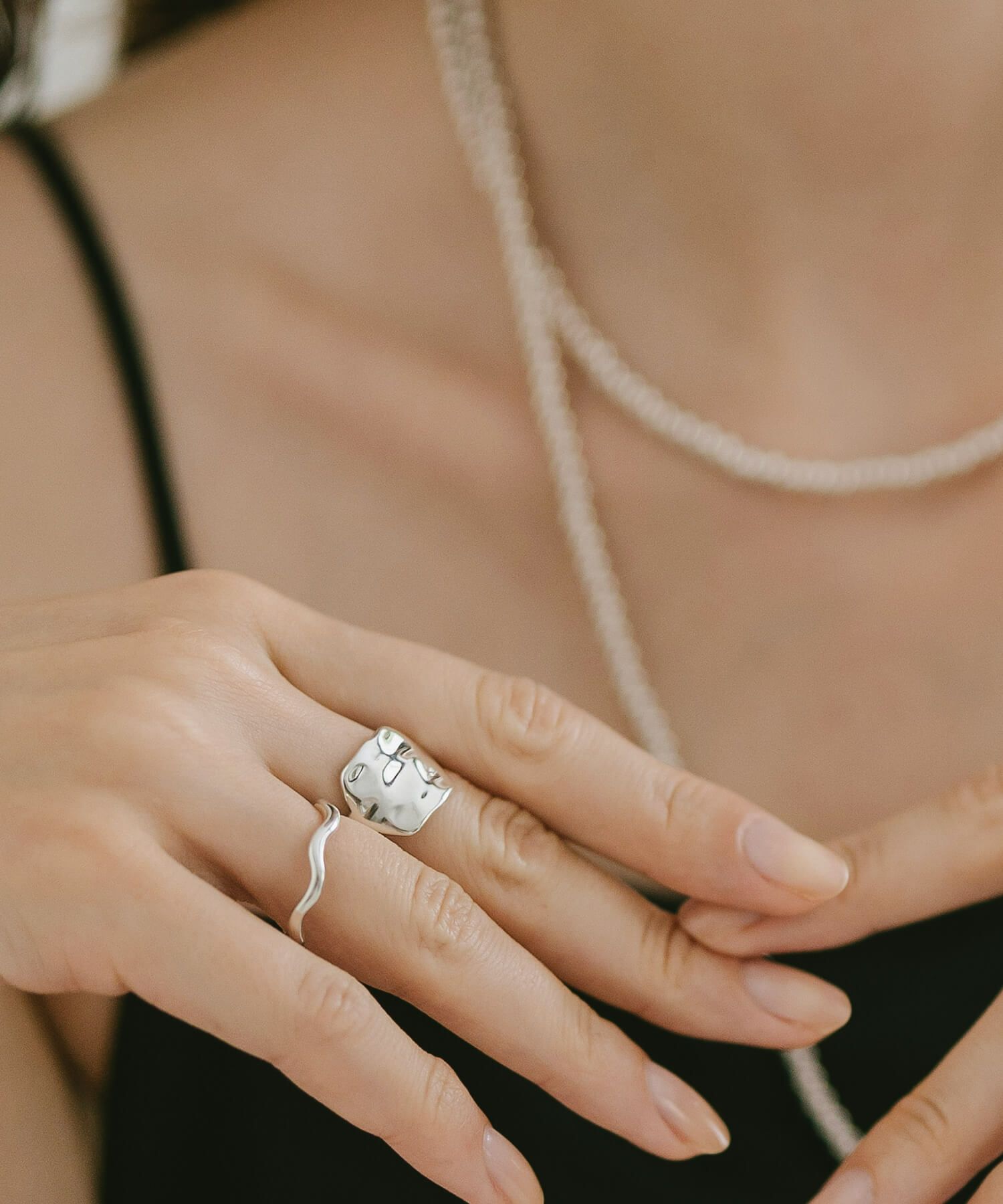 シルバー925 フラットリング