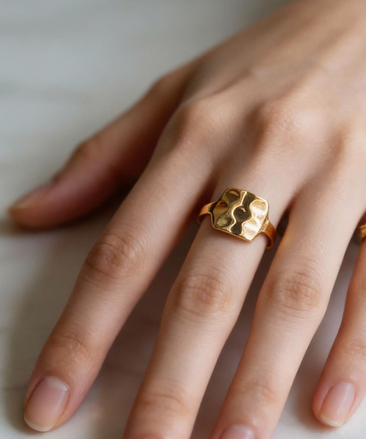 シルバー925 フラットリング