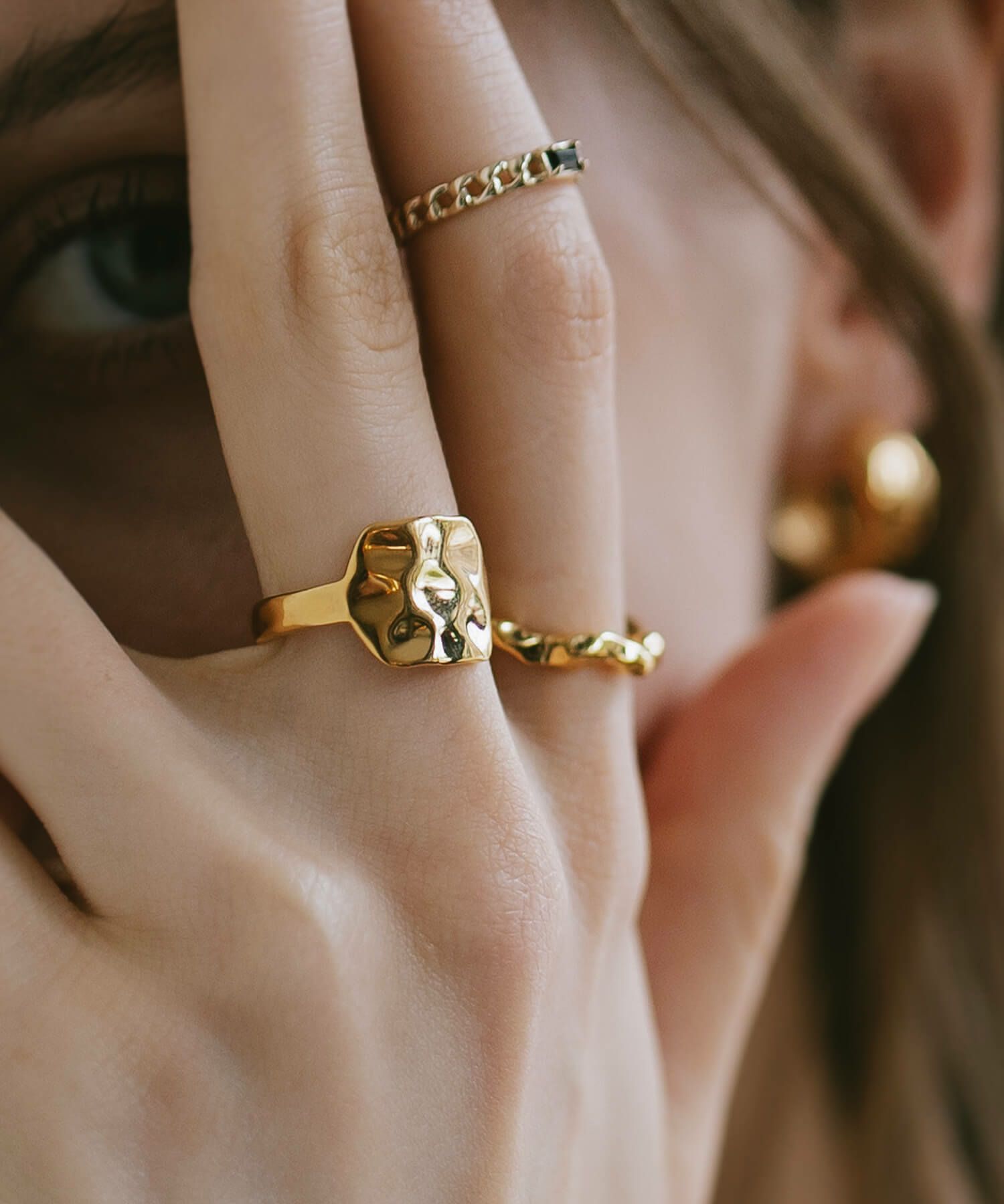 シルバー925 フラットリング