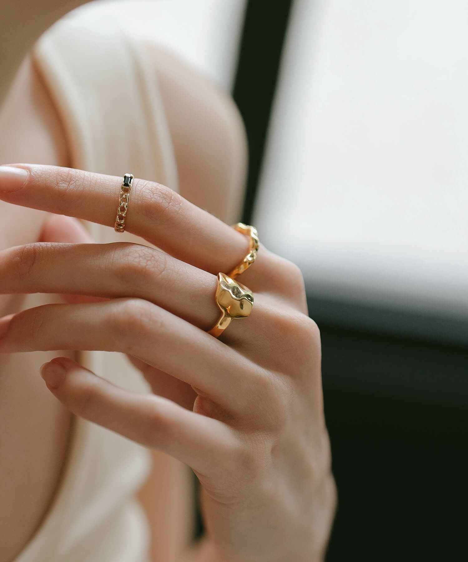 シルバー925 フラットリング