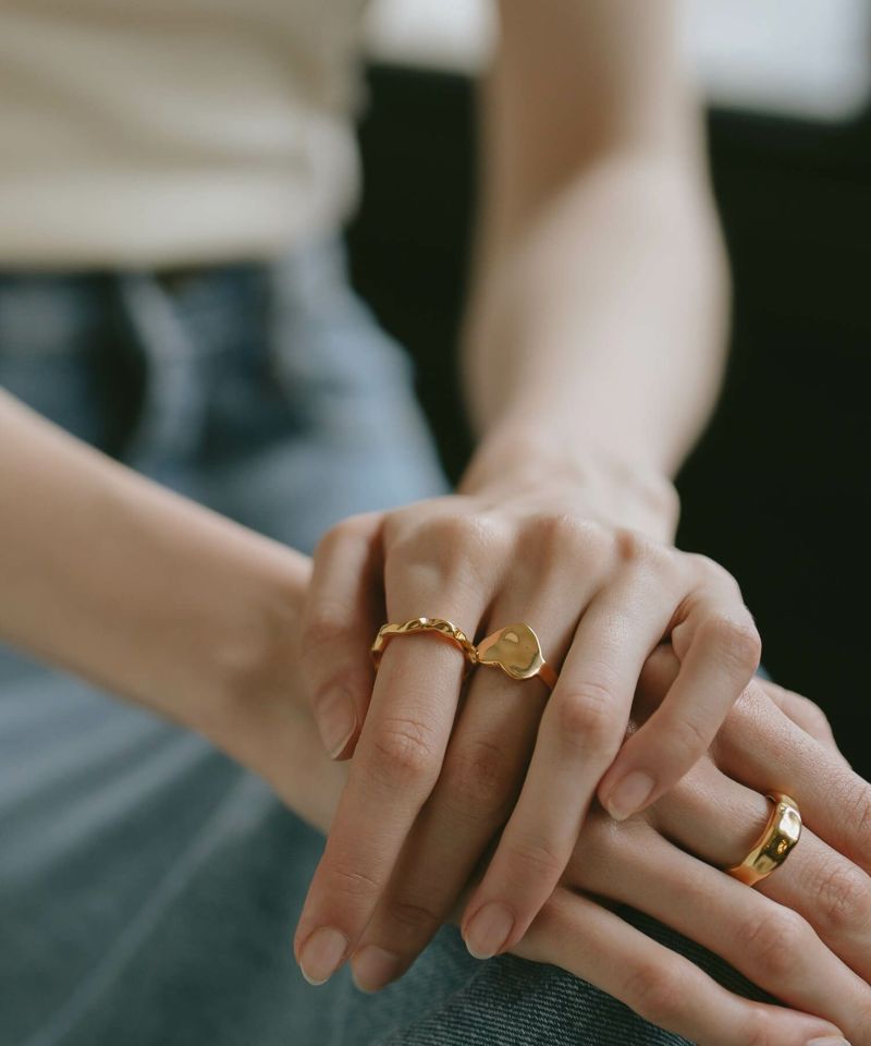 シルバー925 フラットリング