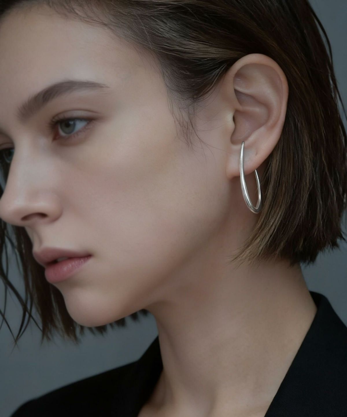 【訳ありアウトレット品】 ピアス フープ 【VIIDA ヴィーダ】 雫 ドロップ 大ぶり ピアス シンプル レディース 18k ピアス 揺れる 派手 個性 レトロ 大人 可愛い ピアス カジュアル フォーマル