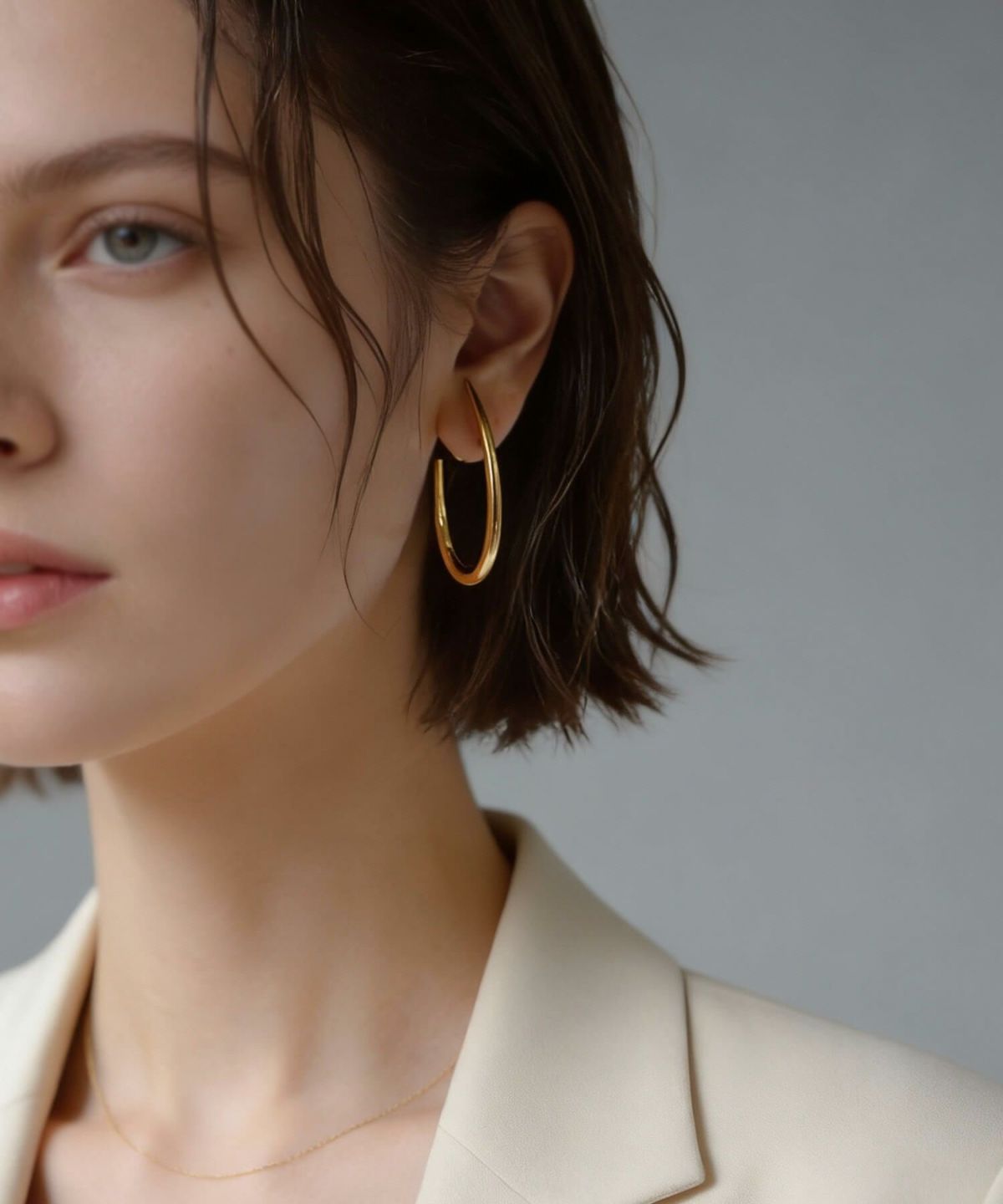 【訳ありアウトレット品】 ピアス フープ 【VIIDA ヴィーダ】 雫 ドロップ 大ぶり ピアス シンプル レディース 18k ピアス 揺れる 派手 個性 レトロ 大人 可愛い ピアス カジュアル フォーマル