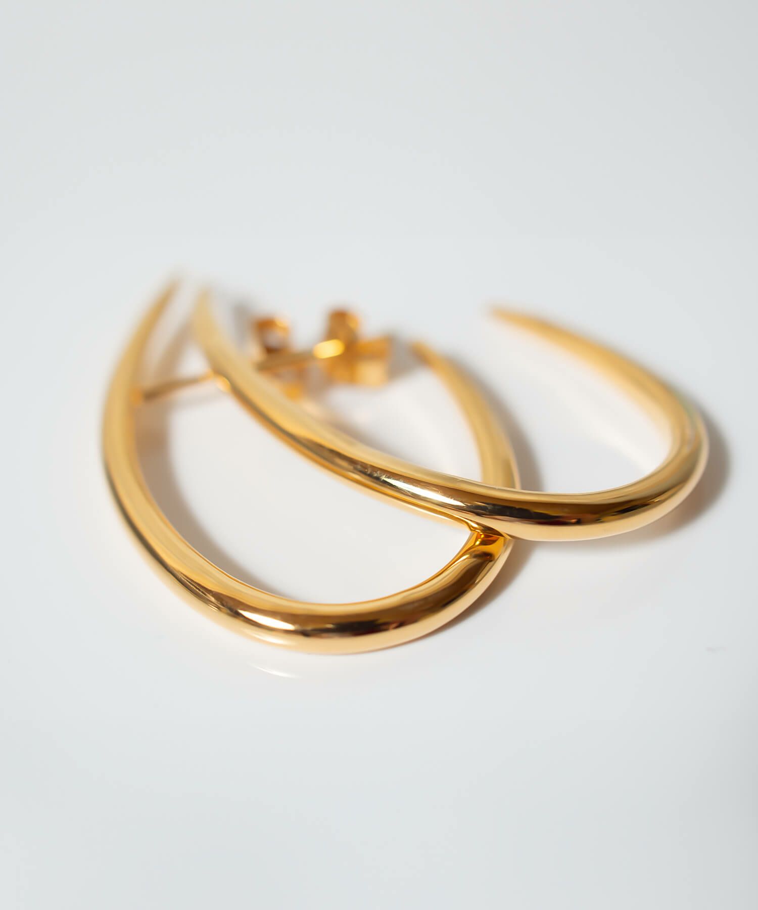 【訳ありアウトレット品】 ピアス フープ 【VIIDA ヴィーダ】 雫 ドロップ 大ぶり ピアス シンプル レディース 18k ピアス 揺れる 派手 個性 レトロ 大人 可愛い ピアス カジュアル フォーマル