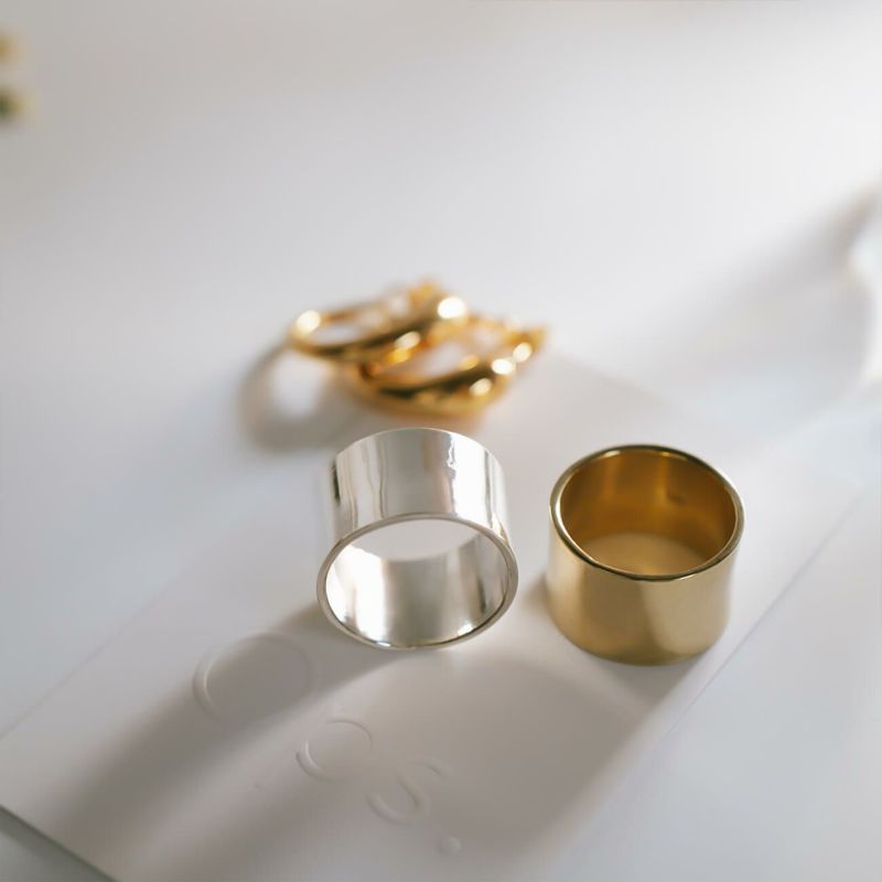 Silver925 Wide Tube Ring TORONC -トロン- | Ops.(オプス)公式 Silver925 Wide Tube Ring TORONC -トロン- | Ops.(オプス)公式