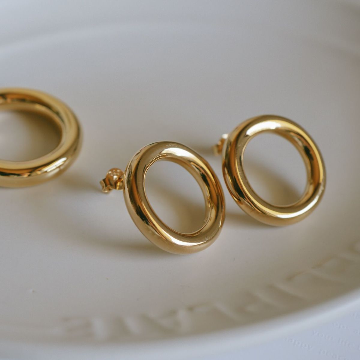 シルバー925 フープピアス