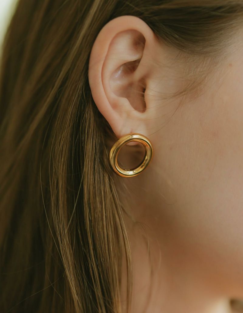 シルバー925 フープピアス