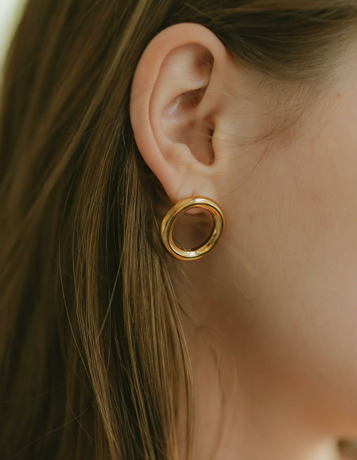 シルバー925 フープピアス