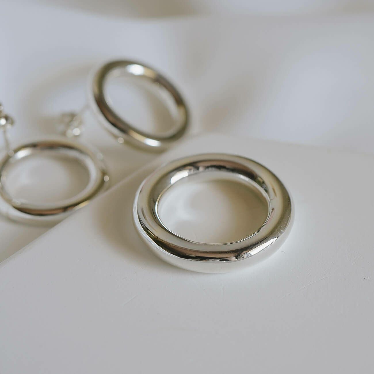 シルバー925 リング 甲丸