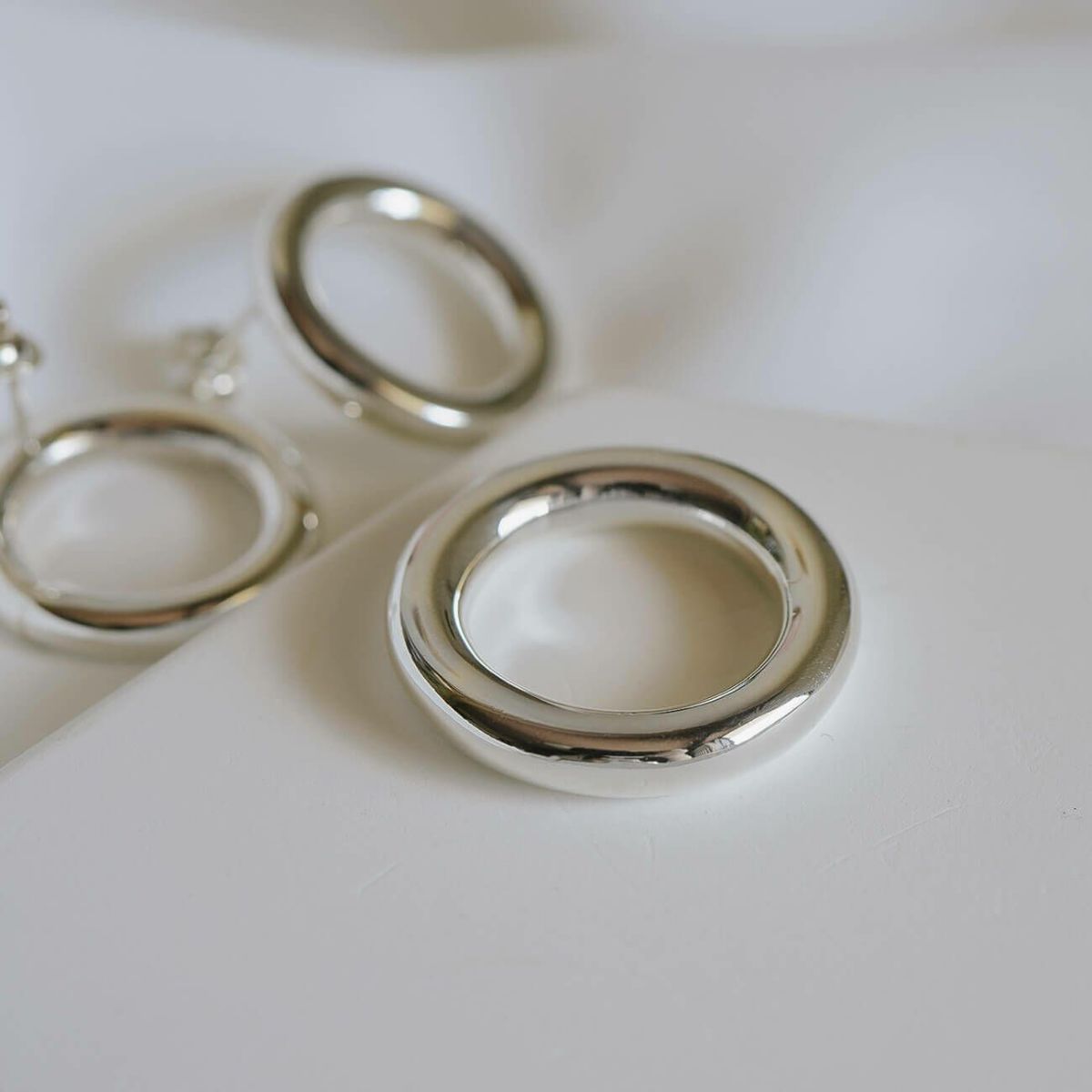 シルバー925 リング 甲丸