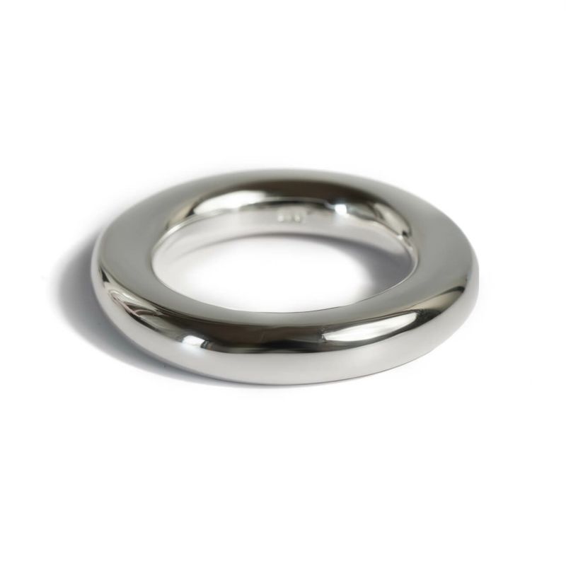 シルバー925 リング 甲丸