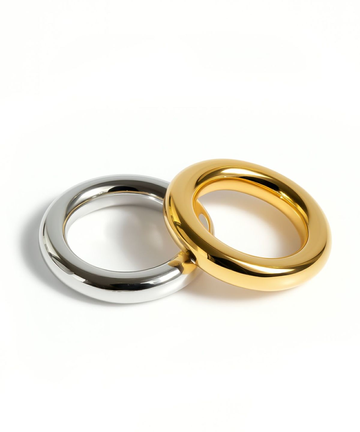 シルバー925 リング 甲丸