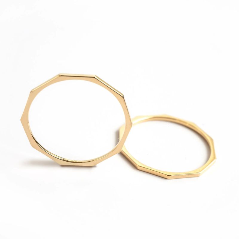 18金 10角 極細リング TOCACK -トカック- | Ops.(オプス)公式ストア