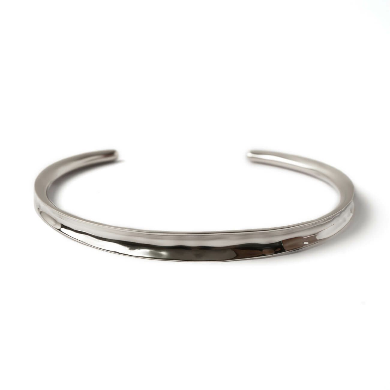 Silver925 Glossy Curve Bangle RUKKIU -ルッキウ- | Ops.(オプス)公式 