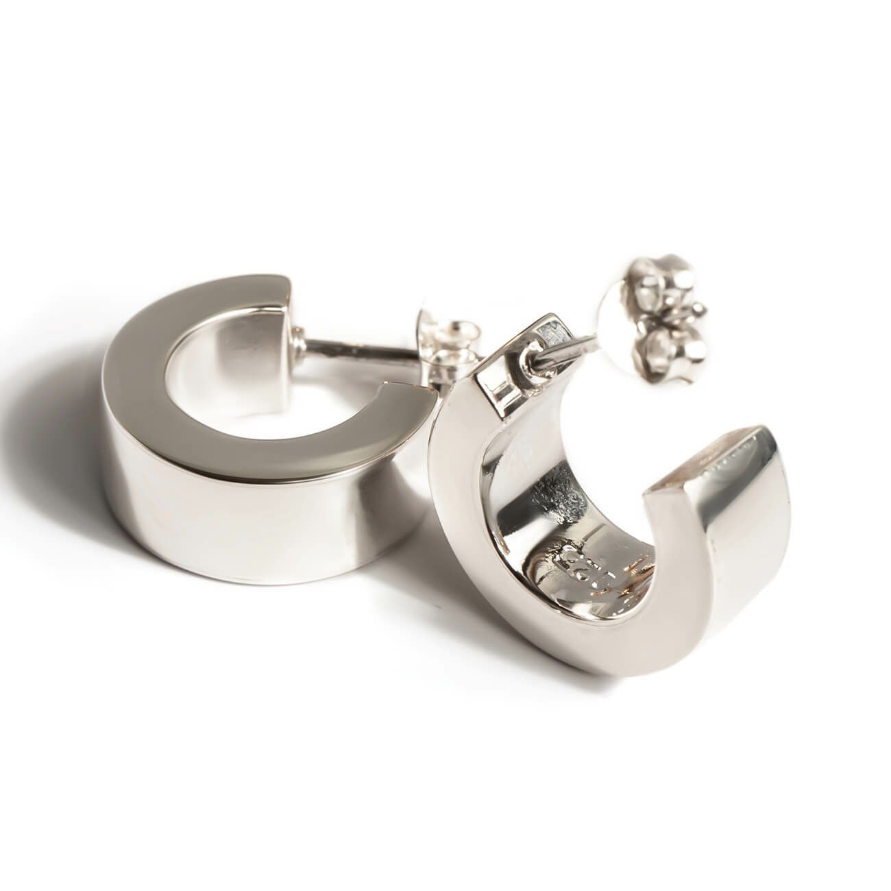 シルバー925 フープピアス