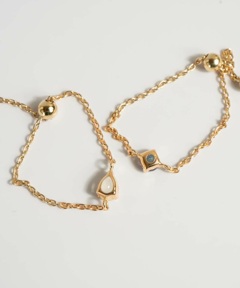 18金 ダイヤモンド チェーンモチーフ リング / K18 Diamond ring