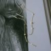 ピアス金属アレルギーゴールド18k18金【ariadne-points-peアリアドネ・ポワン】チェーンピアス揺れるk18イエローゴールドフックピアス細い極細華奢シンプルトレンドレディースジュエリーアクセサリー上品流行スタイリッシュ