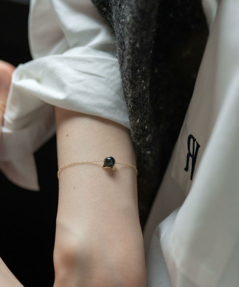 売上を医学研究寄付】 猫 ブレスレット【fortuna-cat-br フォルトゥナ