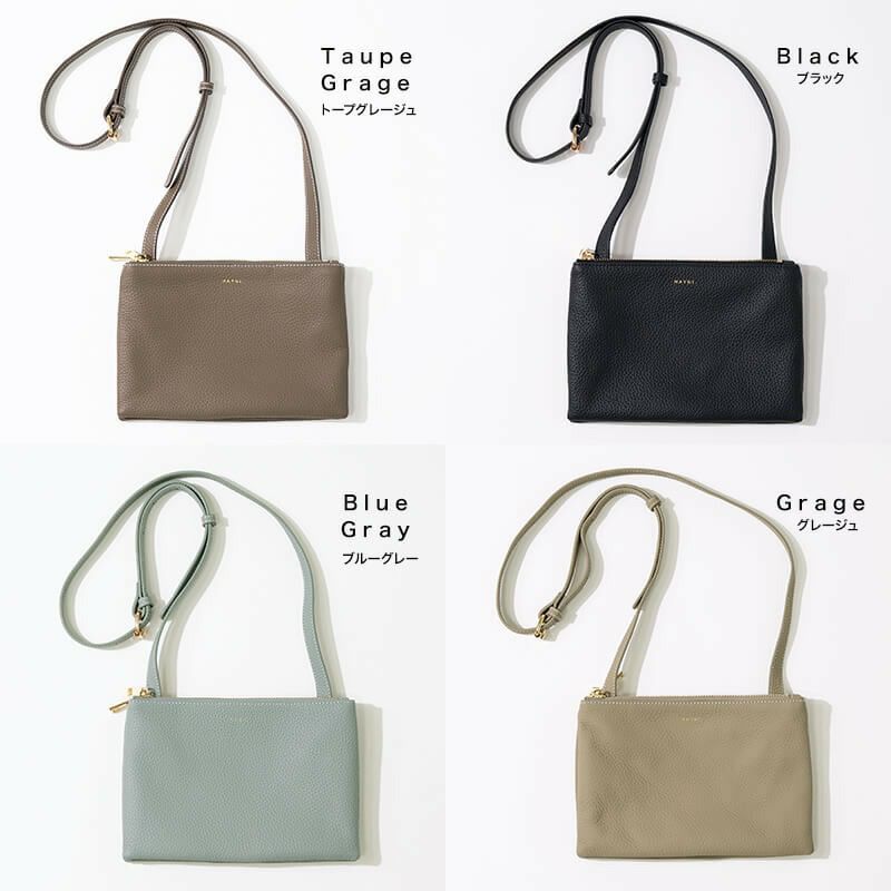 ショルダーバッグレディース斜めがけ大人小さめポシェット本革牛革スマホスマホケース【Gyffineジフィン】ポーチダブルバッグレザー旅行軽量通勤通学おしゃれかわいいプレゼントギフトブランドカジュアルHAYNI.ヘイニ