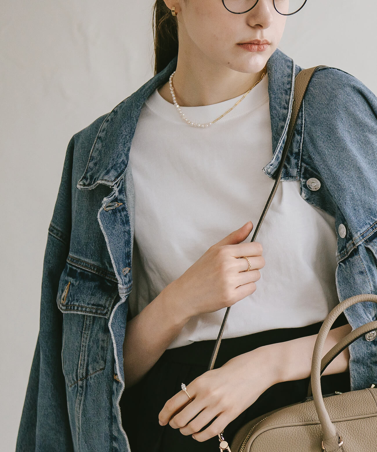 パールネックレスバロックパールレディースシンプル【Afrizo-Miktos-NKアフリジオ・ミクトス】小粒シルバーゴールドネックレスチェーン金属アレルギー対応シルバー925silver925小豆チェーン長さ40cm+5cmおしゃれ大人