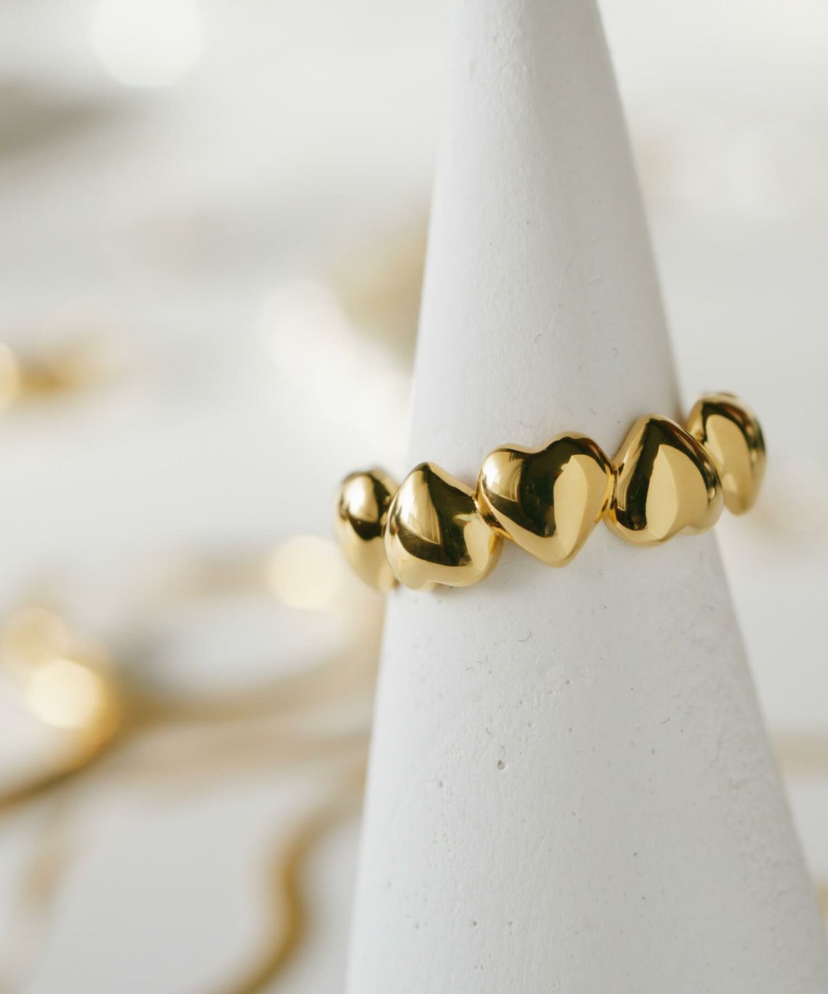 シルバー925 レディース ハート  リング