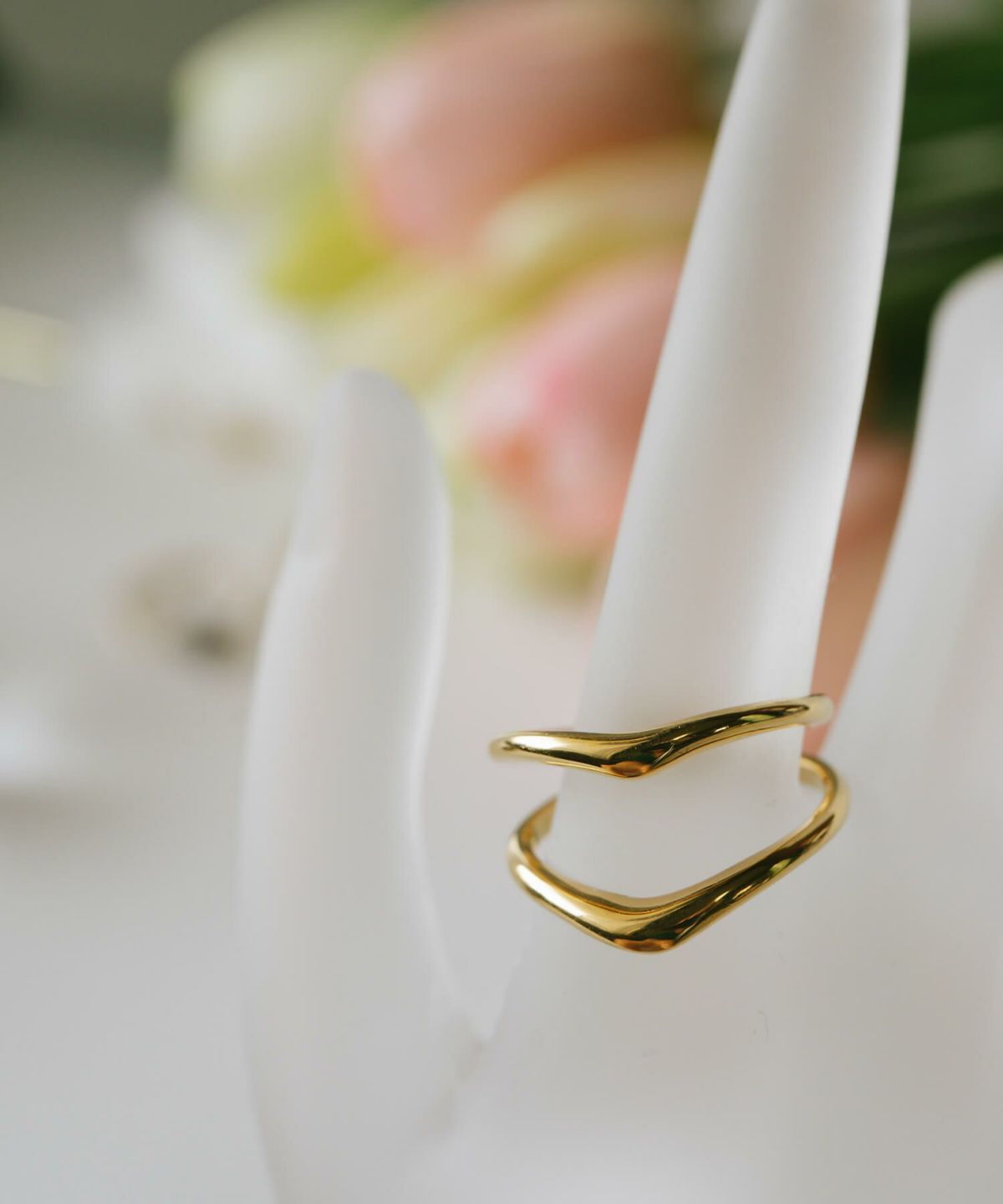 シルバー925 リング メンズ レディース 重ねづけ Vバンド リング  Vライン V字