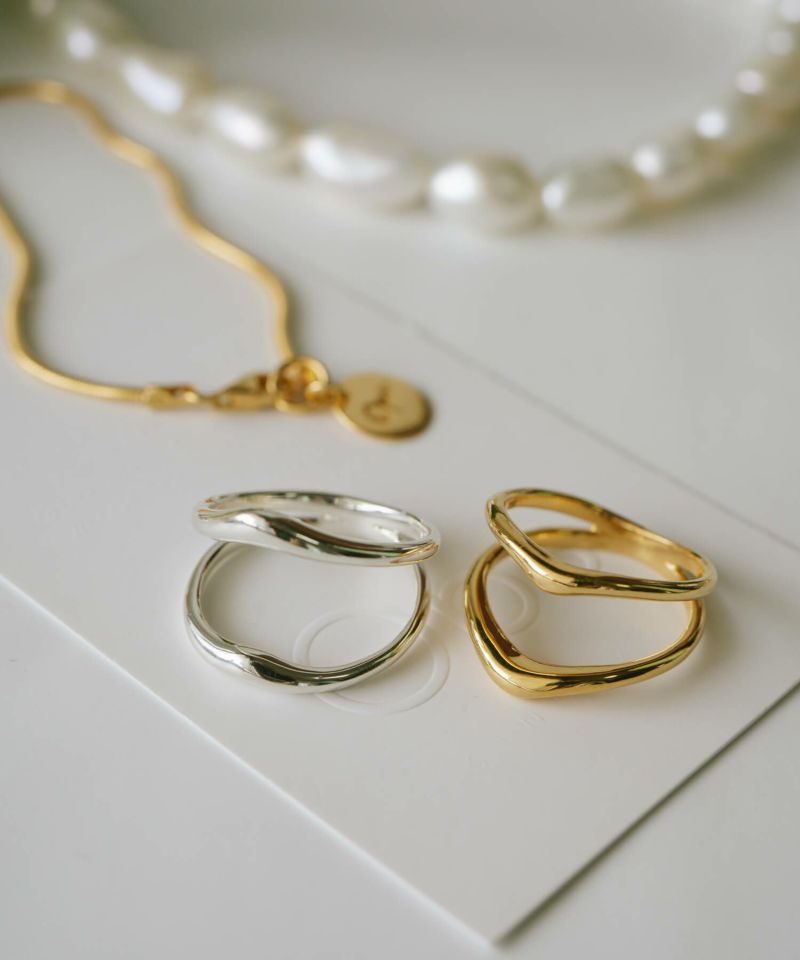 シルバー925 リング メンズ レディース 重ねづけ Vバンド リング  Vライン V字