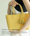 夏バッグ メルカドバッグ かごバッグ トートバッグ レディース 軽い ミニトート ビニールバッグ プールバッグ【Bacerra ベセラ Sサイズ】マルシェバッグ エコバッグ アウトドア カゴバッグ シンプル 可愛い お守り チャーム プレゼント ブランド HAYNI ヘイニ