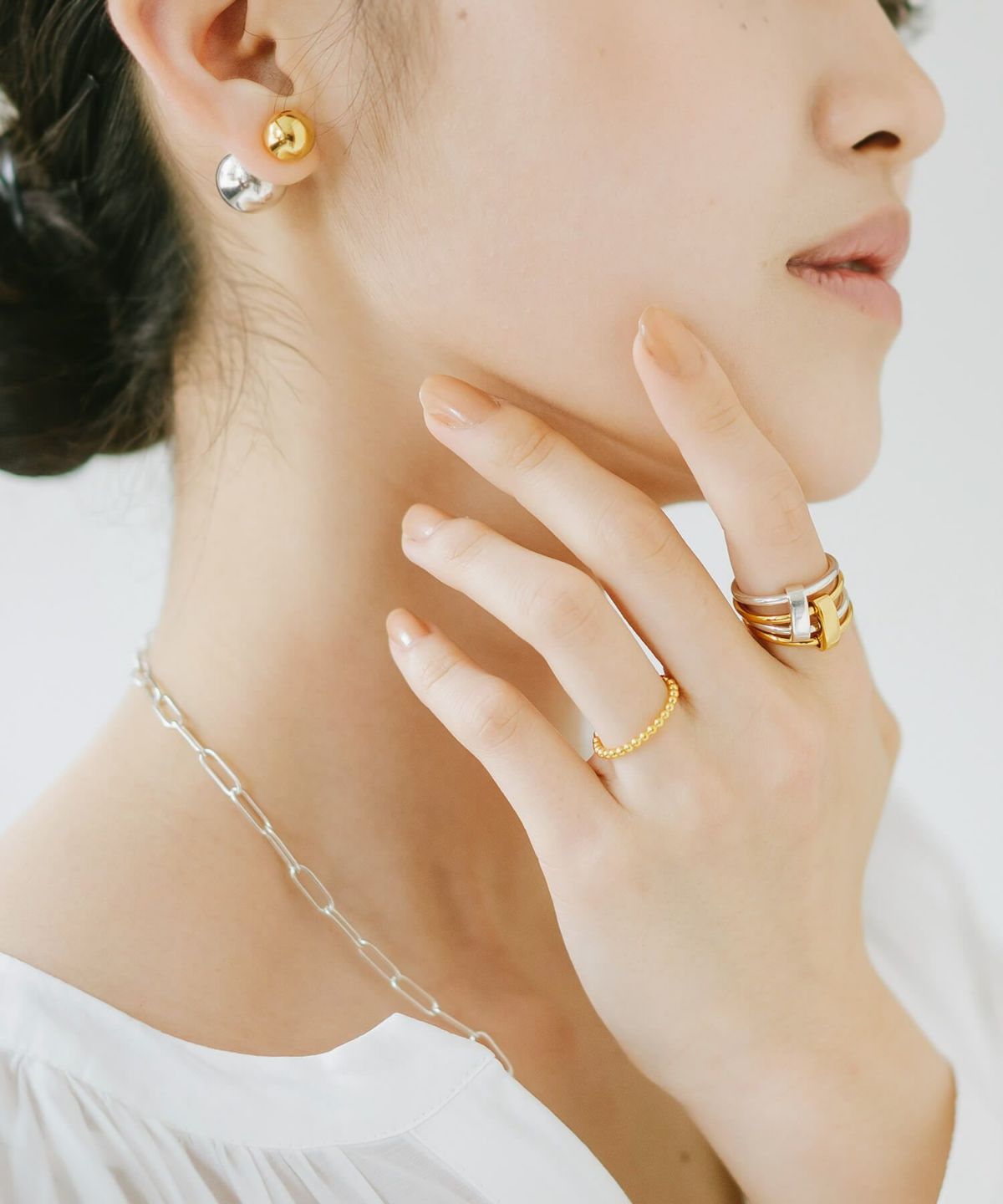 シルバーリング【Beluaベルーア】シンプルスクエアレディースsilver925リング925silverシルバー925デザインリングカジュアルフォーマル金属アレルギー安心指輪ジュエリーアクセサリー地金指輪重ね付け中指人差し指指輪