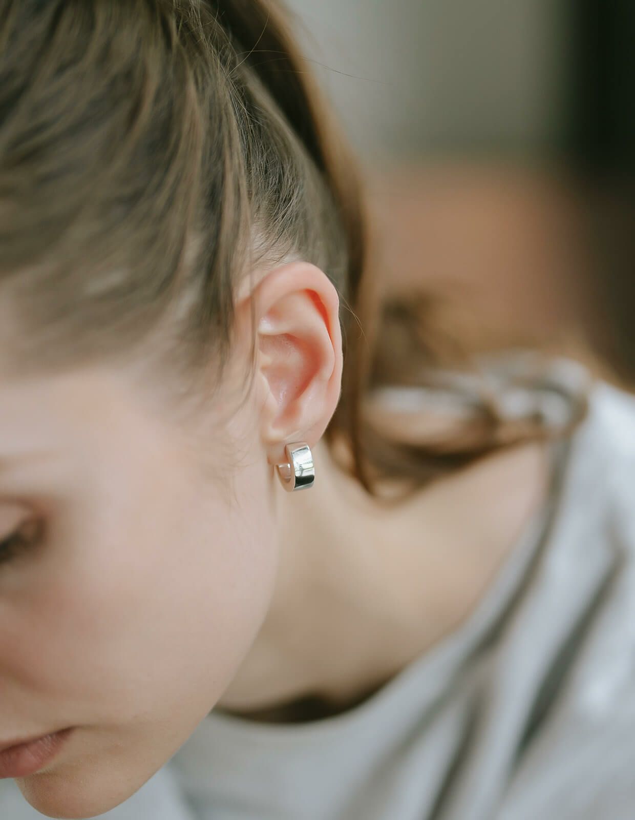 ピアス金属アレルギー対応【CAPPIOカッピオ】シルバー925フープピアス18K仕上げシルバーピアスゴールド大ぶりk18大きめピアスフープピアスアーチSilver92518金ニッケルフリーピアスシンプルレディース