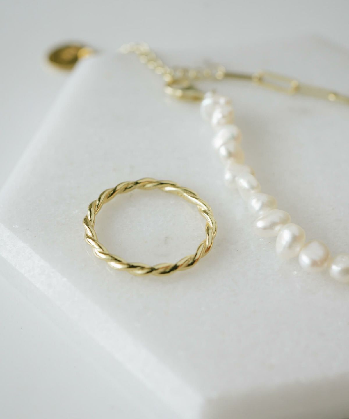 シルバー925リングメンズレディースシルバー指輪【kierreキエレ】ひねりねじれツイストリングゴールド金属アレルギー対応シンプルリング18金仕上げk1818kファッション人気ブランド20代30代40代50代誕生日友達プレゼント女友達