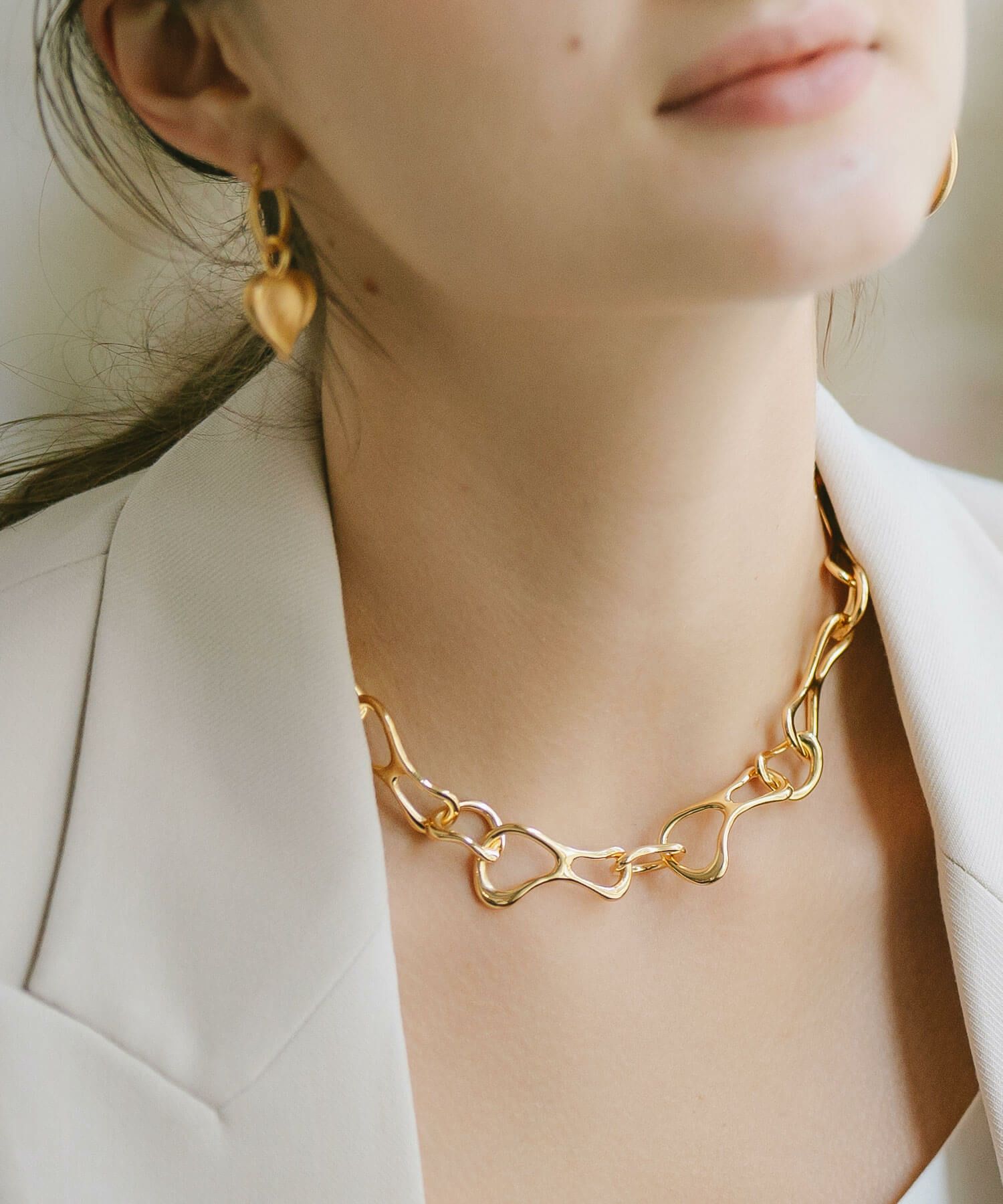 秋冬新作チェーンネックレスシルバー925メンズレディースシンプル【pallasパラス】金属アレルギー対応ネックレス20代30代40代きれいめ秋大ぶりネックレス大きめシルバーアクセサリーイエローゴールド大人カジュアル誕生日プレゼント女性50代