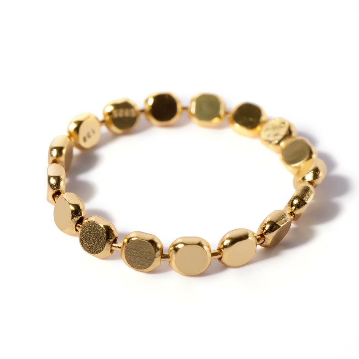 ドットリング指輪レディースシルバーk18仕上げ【kivia-ringキヴィア】ドットリングリングシルバー925ゴールドシンプル18k18金人差し指リング9号11号13号華奢細い重ねづけシンプルシルバーリングニッケルフリーファッションリング