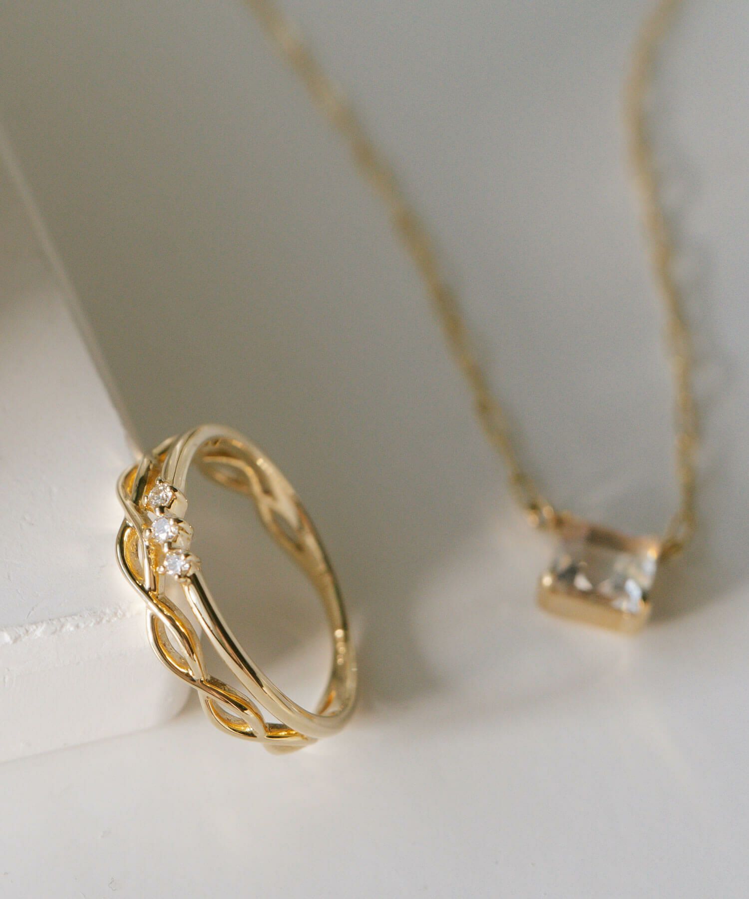 金属アレルギー対応指輪レディースおしゃれ【terra-ramageテラ・ラマージュ】ダイヤモンド指輪プレゼント女性誕生日母還暦祝い指輪ブランド人気20代30代40代50代10金リングK1010Kクリスマスプレゼント大人ピンキーリング