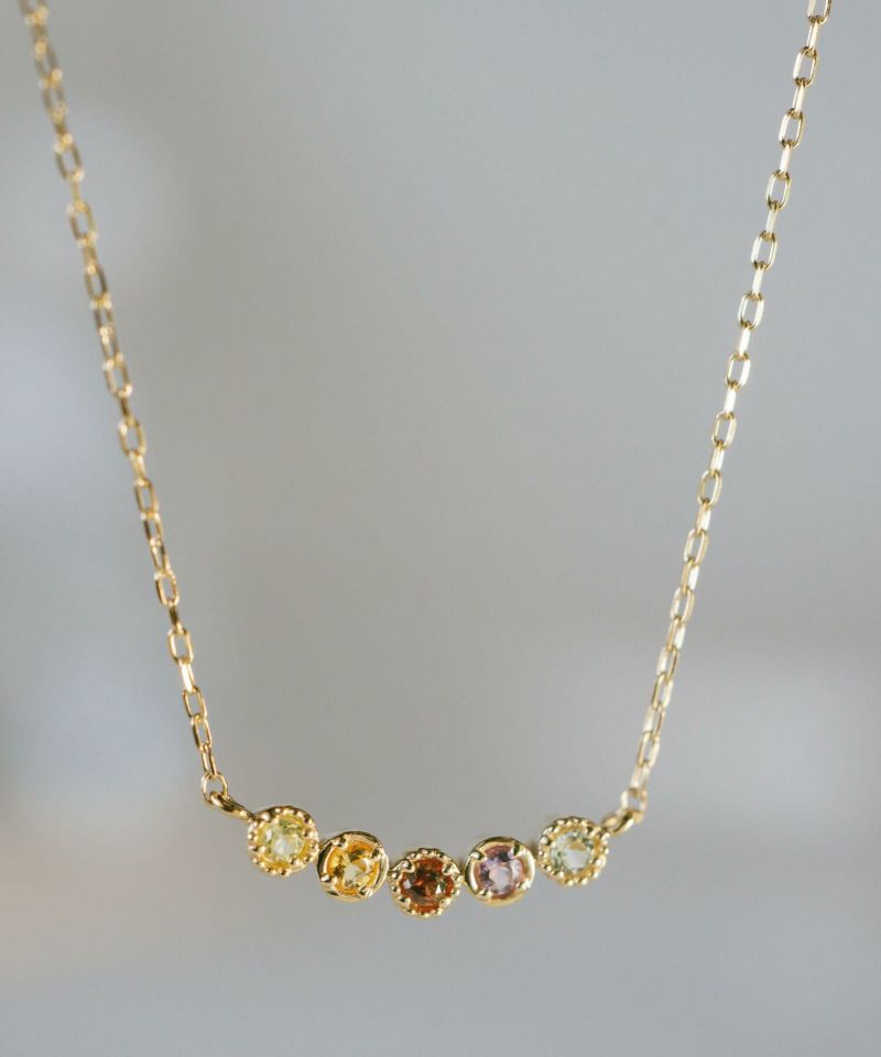 天然石ネックレスイエローゴールド【palve-quintパルヴェ・クイン】ネックレスペンダントトップアメジストシトリンガーネットペリドットブルートパーズ10K金属アレルギー対応10金k10ゴールドおしゃれシンプル誕生石ネックレスパワーストーンお守り