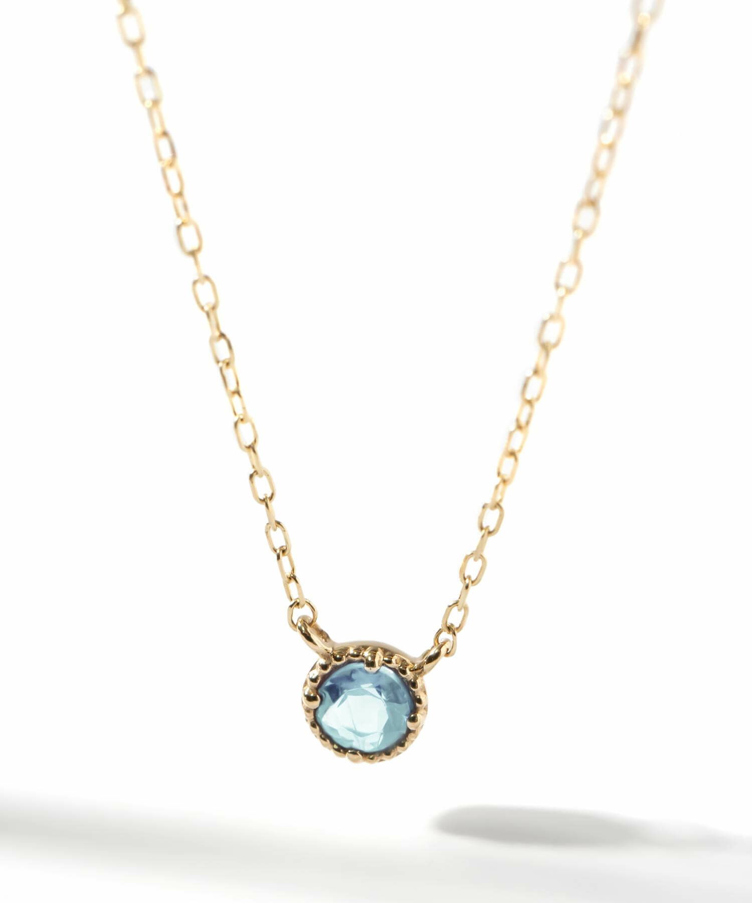 アメジスト ブルートパーズ ネックレス ペンダント 天然石 チェーン K10 【gloa-fem-nk グロア・フェム】 10金 ネックレス レディース アメシスト イエローゴールド 10K 金属アレルギー 対応 ゴールド おしゃれ 誕生石 ネックレス パワーストーン お守り