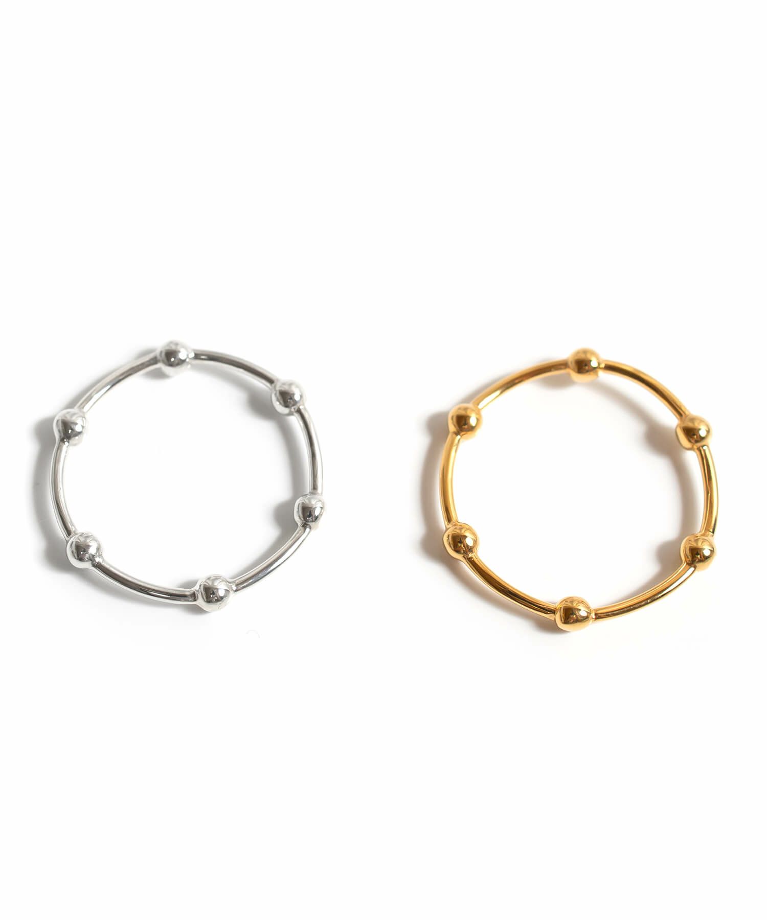 【訳ありアウトレット品】★通常価格→アウトレット価格 金属アレルギー 安心 シルバー925 リング シンプル 【IRMERA イルメラ】 シルバー ゴールド リング 華奢 レディース 人差し指 指輪 おしゃれ 18金 k18 リング ゴールド 細い 指輪 ジュエリー アクセサリー ボール