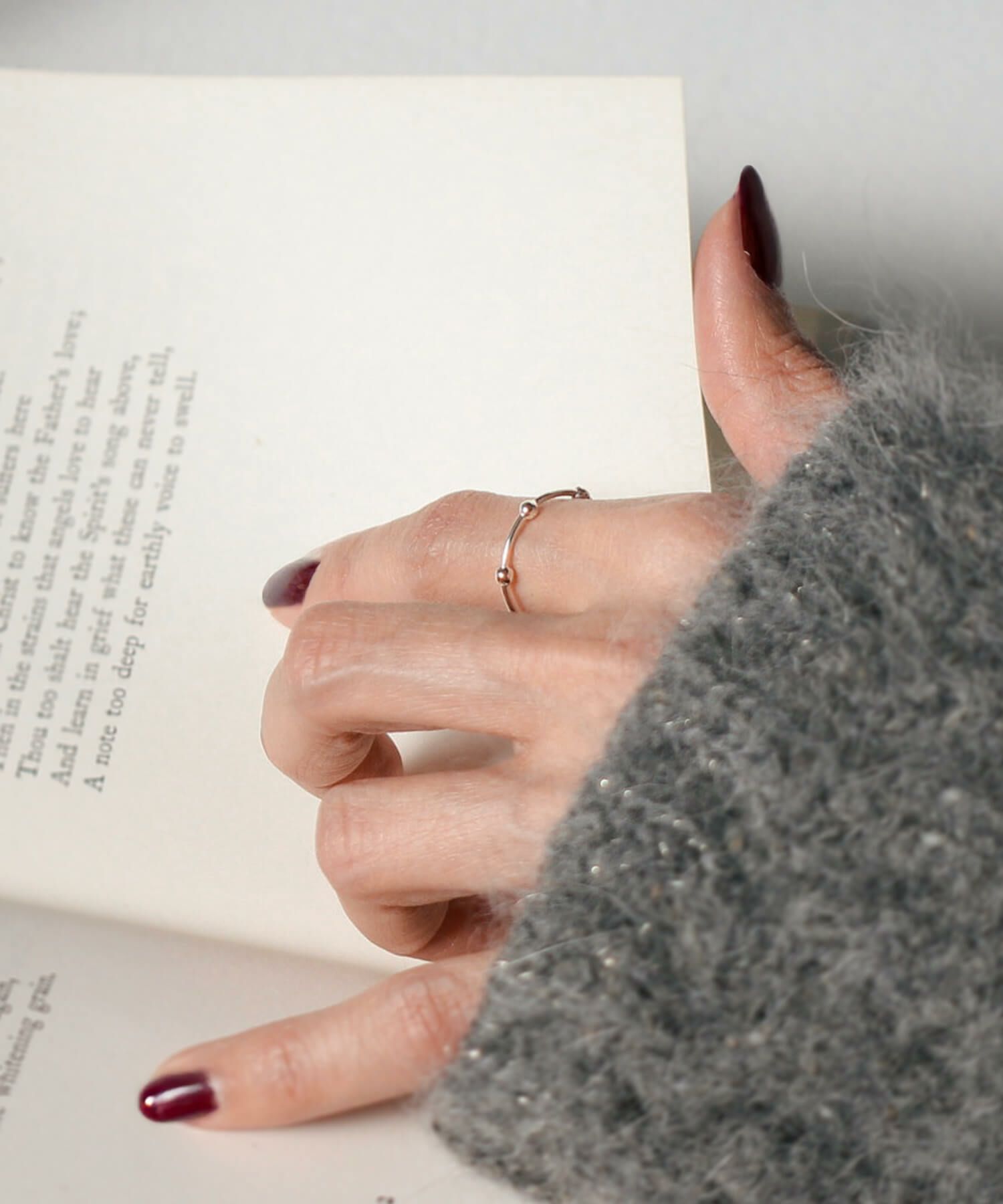 【訳ありアウトレット品】★通常価格→アウトレット価格 金属アレルギー 安心 シルバー925 リング シンプル 【IRMERA イルメラ】 シルバー ゴールド リング 華奢 レディース 人差し指 指輪 おしゃれ 18金 k18 リング ゴールド 細い 指輪 ジュエリー アクセサリー ボール