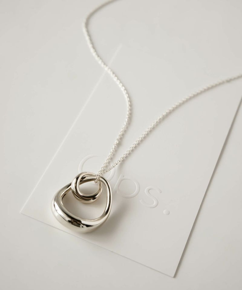 ネックレス 長め 大ぶり ロング ロングネックレス おおぶり レディース シルバー ゴールド ブランド