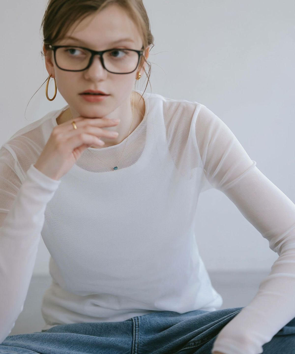 天然石 ネックレス  アメジスト ブルートパーズ イエローゴールド 【tetra-sju テトラ・フユ】 レクタングル 長方形 アメシスト ネックレス ペンダント ネックレス レディース 10K 金属アレルギー 対応 10金 k10 ゴールド おしゃれ 誕生石 ネックレス パワーストーン お守り