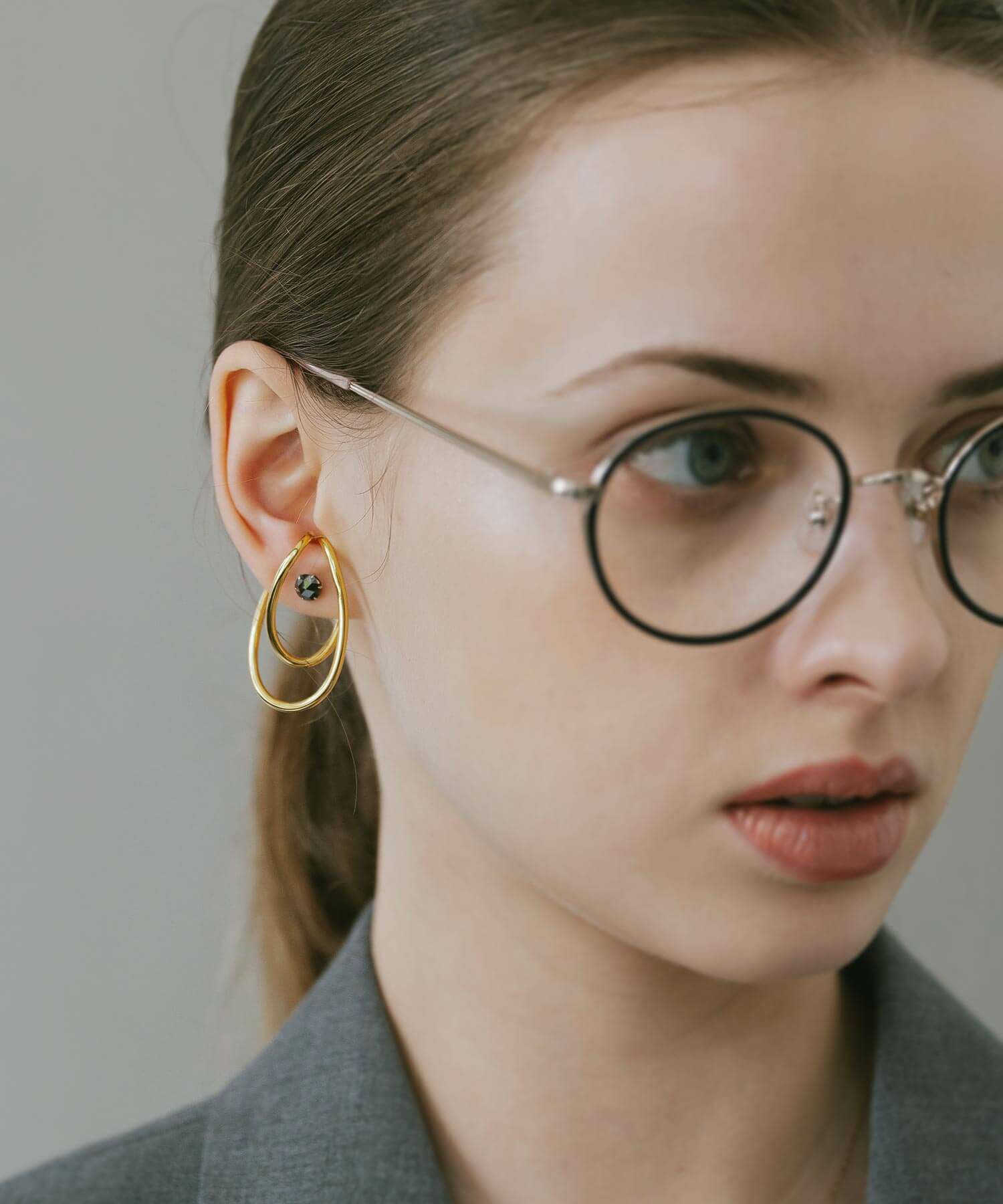 ブラックダイヤモンド ピアス プラチナ レディース メンズ 【rosa-notte ロサ・ノッテ】 ブラックダイヤ 1カラット ダイヤモンド 誕生石 ピアス 一粒 プラチナ900 Pt900 1ct つけっぱなし 小さめ プラチナダイヤモンドピアス 天然ダイヤ 金属アレルギー ジュエリー