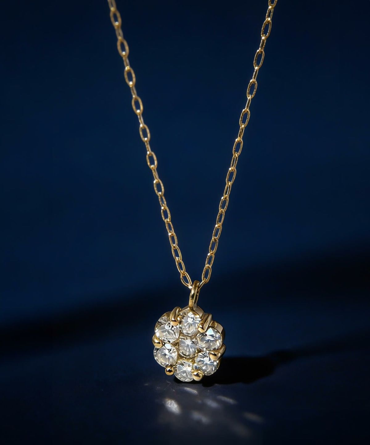 一粒ダイヤ 18k チェーン ネックレス レディース 金属アレルギー 【asteri-merope アステリ・メロぺ】 ダイヤモンド k18 ネックレス 18金 クリスマス ギフト 女性 プレゼント 大人 シンプル 華奢 緻密 細い 滑らか ネックレス 40cm 40センチ 上品