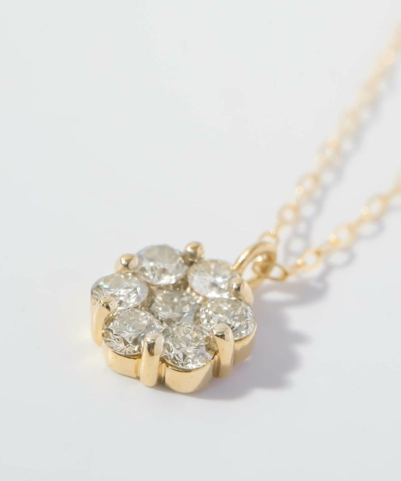 一粒ダイヤ 18k チェーン ネックレス レディース 金属アレルギー 【asteri-merope アステリ・メロぺ】 ダイヤモンド k18 ネックレス 18金 クリスマス ギフト 女性 プレゼント 大人 シンプル 華奢 緻密 細い 滑らか ネックレス 40cm 40センチ 上品