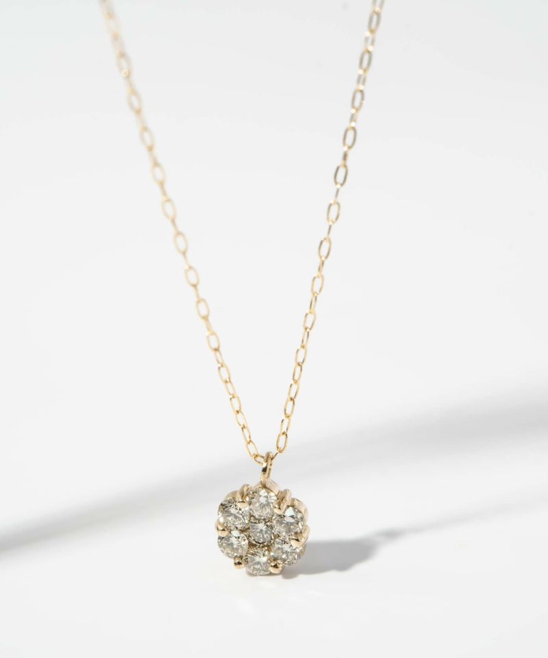 一粒ダイヤ 18k チェーン ネックレス レディース 金属アレルギー 【asteri-merope アステリ・メロぺ】 ダイヤモンド k18 ネックレス 18金 クリスマス ギフト 女性 プレゼント 大人 シンプル 華奢 緻密 細い 滑らか ネックレス 40cm 40センチ 上品