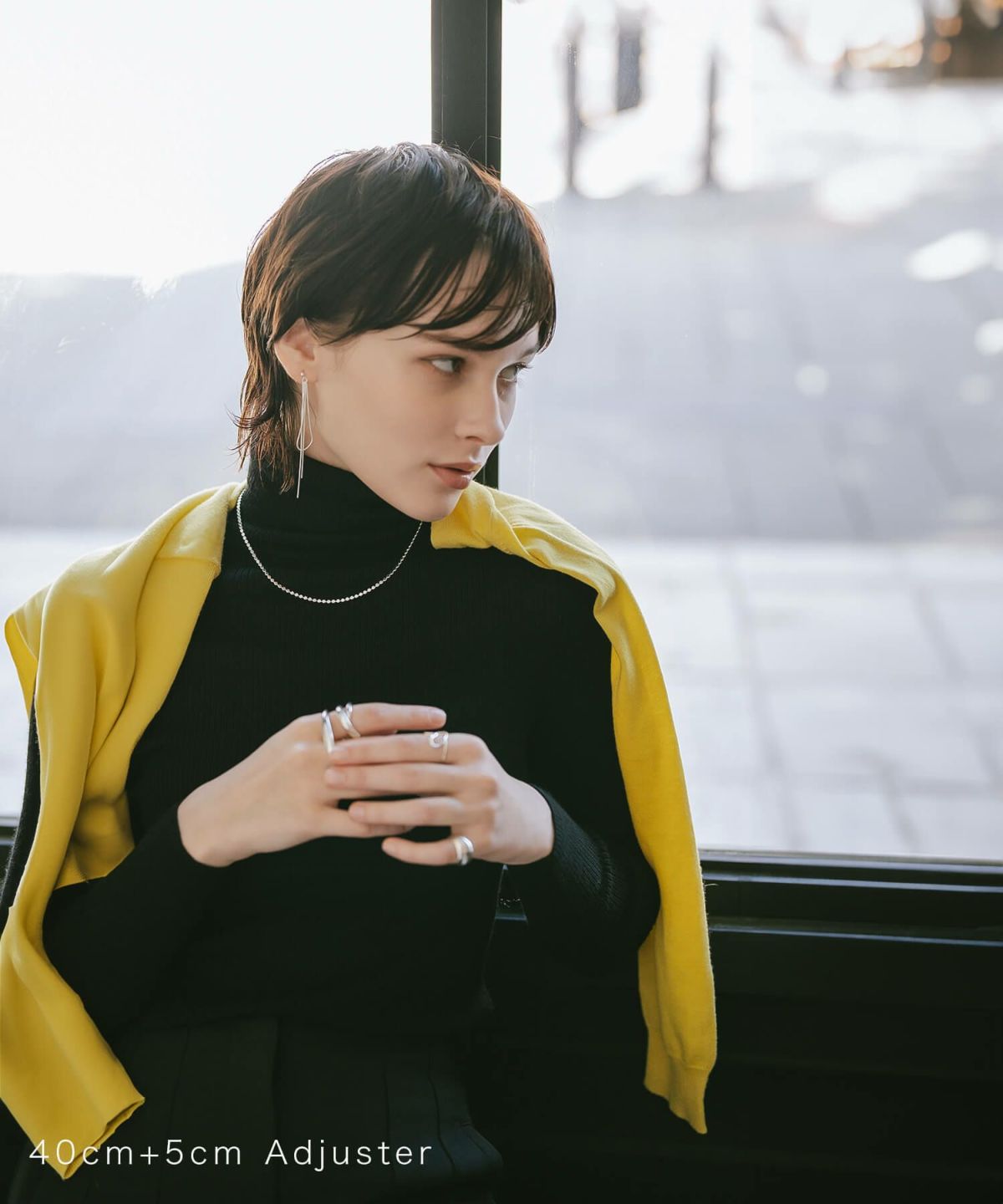 ネックレス レディース シンプル 【kivia-nk キヴィア・ネックレス】 チェーン だけ シルバー 925 大人 カジュアル 金属アレルギー ネックレスチェーンのみ ジュエリー ビーズ ネックレス シルバー かわいい おしゃれ 20代 30代 40代 50代