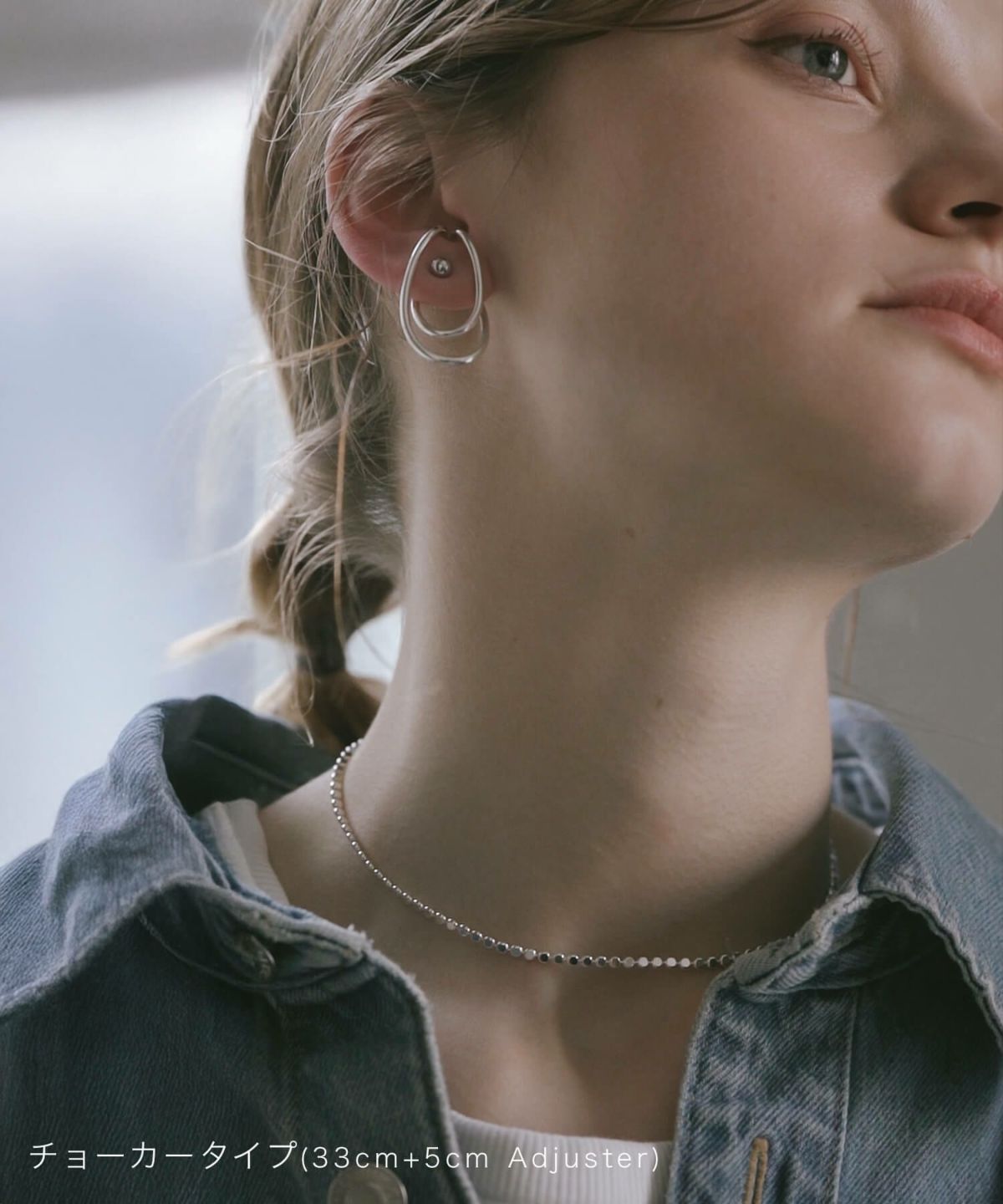 ネックレス レディース シンプル 【kivia-nk キヴィア・ネックレス】 チェーン だけ シルバー 925 大人 カジュアル 金属アレルギー ネックレスチェーンのみ ジュエリー ビーズ ネックレス シルバー かわいい おしゃれ 20代 30代 40代 50代