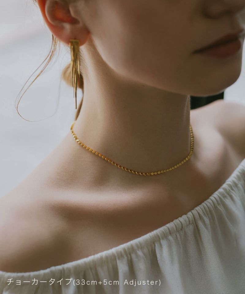 ネックレス レディース シンプル 【kivia-nk キヴィア・ネックレス】 チェーン だけ シルバー 925 大人 カジュアル 金属アレルギー ネックレスチェーンのみ ジュエリー ビーズ ネックレス シルバー かわいい おしゃれ 20代 30代 40代 50代